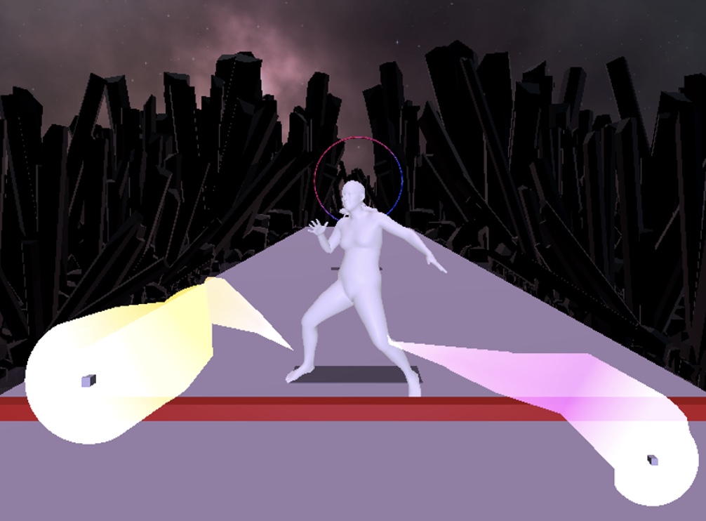 Dance with Rhythmic Frames: a model dancer in VR with frame-by-frame guides